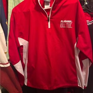 Alabama Roll Tide Red Pullover Jacket